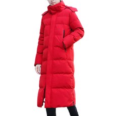 中性款冬季長版鋪棉外套 QN-09-3