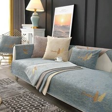 金葉印花沙發墊