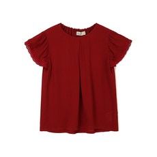 Perimitz 童款蕾絲邊短袖上衣