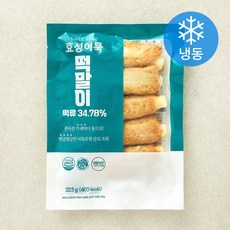 효성어묵 떡말이 (냉동), 225g, 1개