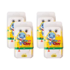 꼬마공룡 크앙만들기 클레이 4p, 노랑(피코), 50g