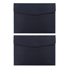 마켓피오 문구 파일 문서 정리 파우치 가방, 타입3, 2개