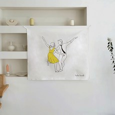 melting studio. 布質掛布 1號 樂來越愛你, 1個