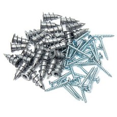 ZioBiz 自攻石膏板錨栓 30個 + 十字螺絲 30個 套組, 1組