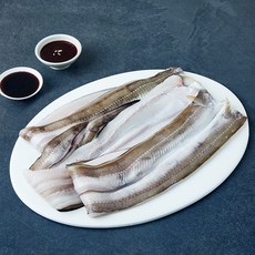 바다자리 생물 손질 바다장어 대 3~5미 700g + 소스 세트 (냉장), 1세트