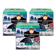 TRE VENEZIE Crema Soave香濃咖啡膠囊, 7g, 16顆, 3盒