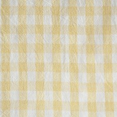 슈슈룸 대폭 선염 멜란지 워싱 체크 쿠션 커튼 만들기 홈패션 원단, 연노랑, 1개