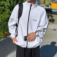 CONFIAR 男款舒適高領訓練運動衫夾克 TC9548