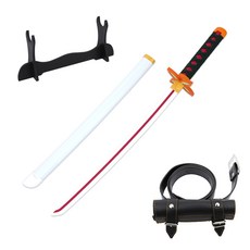 DAEHAN 魔刃cosplay劍單輪劍+腰帶套組, 津佑假名