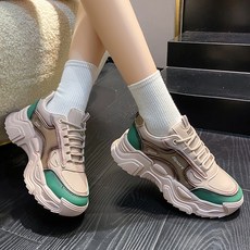 뮤베아 여성용 스코프어스 어글리 커스텀 스니커즈 WS1097