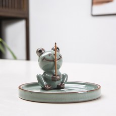 Made in Ko 大眼睛陶瓷香座, 02, 1個
