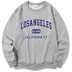 ILLUSO 男女通用 特殊雙面布料 標準洛杉磯大學T