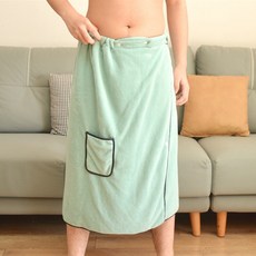 Sonio 男性浴裙 L, 03 豆綠色, 1個