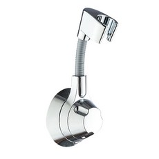 LIVINGiF 360度舒適黏貼式蓮蓬頭支架, 1個, 鉻