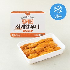 칠레산 성게알 우니 도시락형 (냉동), 1개, 100g