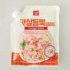 쉐프엠 맛살듬뿍 샐러드, 500g, 1개