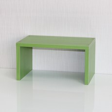 양지가구 양발이 선반, 연두, 1단