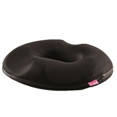 網眼甜甜圈坐墊, 深棕色