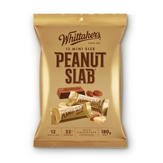 휘태커스 미니 슬랩 피넛 밀크 초콜릿, 180g, 1개