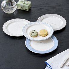 Modern House Frillion 扇貝盤 D16 4件組, 混合色, 1套, 單品