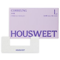 housweet 防止張口呼吸膠帶 코르릉L 30入, 1個