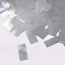 PARTYSHOW 方形錫箔紙 1.5cm 200g, 方形銀, 1個
