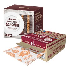 GIBONE 可水洗抹布 30張+網狀菜瓜布2款 4個, 1組