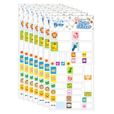 Petit 名字貼紙 DA5357-D, 7個, 動物