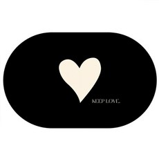 WIDER HOME 餅乾奶油愛心多功能地墊, 簡約