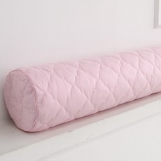 Bassum 純棉身體抱枕枕頭套, 粉紅色