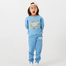 KIDSCREW 兒童Flower Child刷毛運動上下套裝