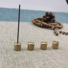 美化部長迷你線香座 4入, 01純銅