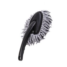 樂居家 車用三角形除塵撢/除塵刷/雞毛撢 車用清潔/車用掃除, 1個