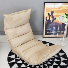 블루밍홈 패브릭 코어 리클라이너, 화이트모카, 1개