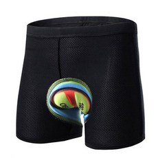 彈性網眼凝膠襯墊自行車內褲 MFP002