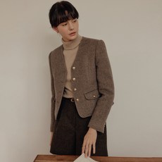 lookast LOOKAST女款Mila V領羊毛夾克