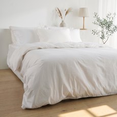 Classic Fabric 半無縫製 匈牙利鵝絨厚款冬被 80%, 白色