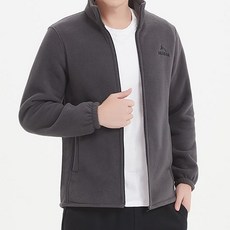 남성용 DM 중년 캐주얼 집업 후리스 자켓