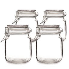 得力KJ密閉容器, 1000毫升, 4入