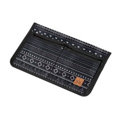 카즈미 캠핑 체어용 사이드 포켓, 블랙, 1개