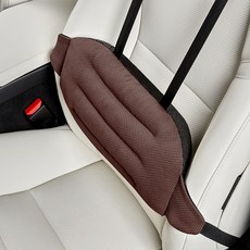 Ez2mk 高度可調固定式車用靠背墊 MS-920, 棕色, 1個