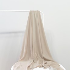 蝴蝶手藝厚實色彩交織緞面布料, 142 Hush Beige, 1件