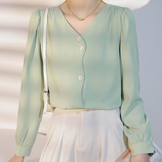 포플러앤씨 여성용 로우넌 블라우스 P24FBL071311