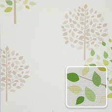 데코코마니 접착식 3D 단열벽지, 레몬(JD-001)