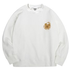 오티디 면 100 쮸리 기모 오버핏 와이드베어 맨투맨