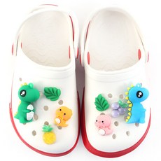 Arang Rorang 幼兒用 恐龍暴龍 立體鞋飾套組 A