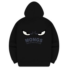 眼睛圖案連帽長袖T恤 MIA_0006