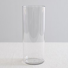 flowertree 壓克力圓筒花瓶, 透明