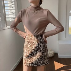 어썸풀 여성용 메리톤 면 목폴라