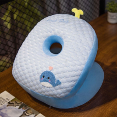 송딩 포근한 팔배게, 하늘색